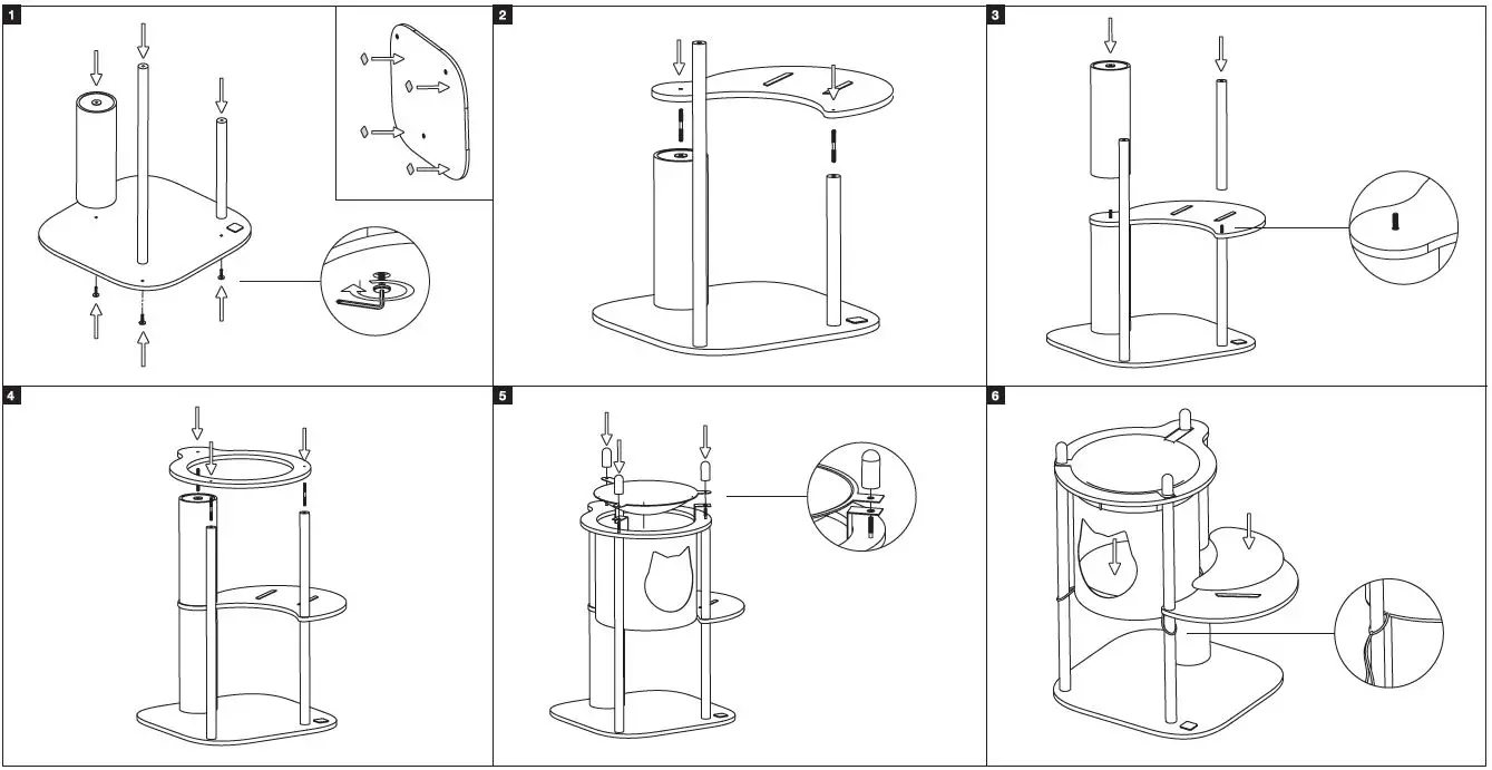 catit-52115 Vesper-Treehouse-Small-2