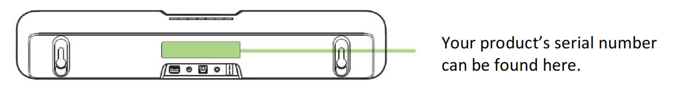 RAZER LEVIATHAN 5.1 Channel Surround Sound Bar Bluetooth Speaker