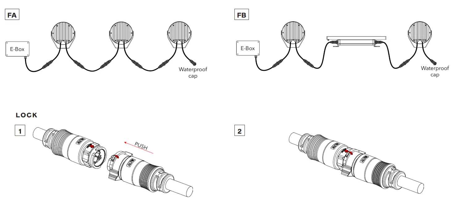 Anolis CALUMMA M LED Light- Jumper Cable