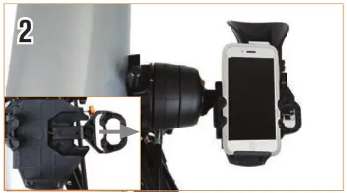 CELESTRON DX 130AZ StarSense Explorer Enabled Telescope - Smartphone 2