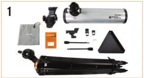 CELESTRON DX 130AZ StarSense Explorer Enabled Telescope - overview 1