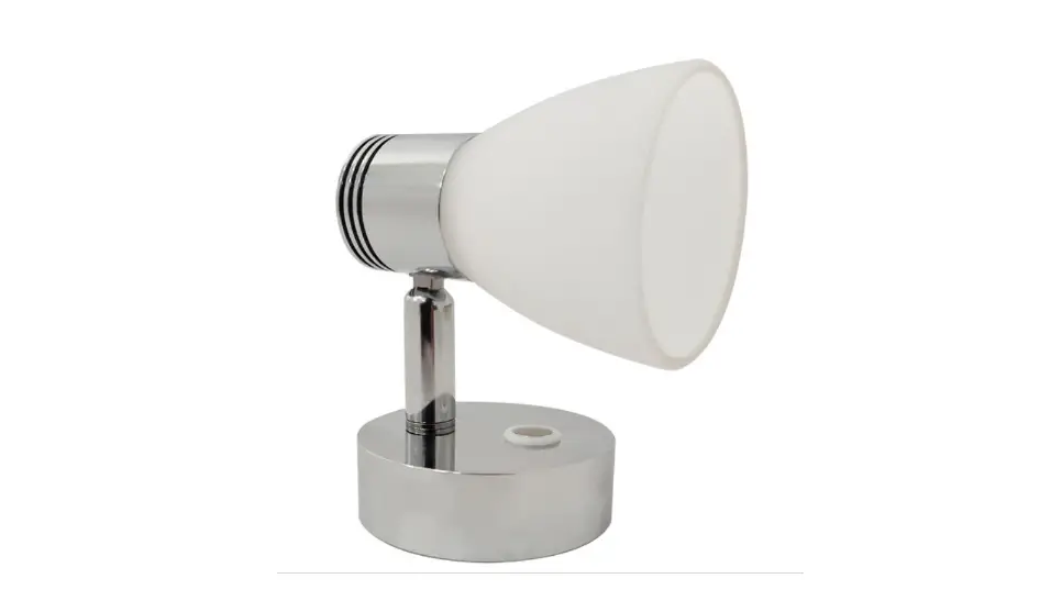 Relaxn 709910 12v Led Reading Light Usb Outlet Chrome Instruction Manual