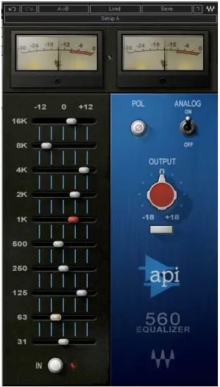 WAVES API 560 EQ Plugin a1