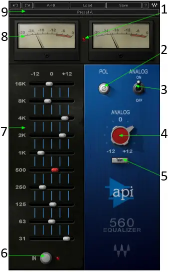 WAVES API 560 EQ Plugin a3