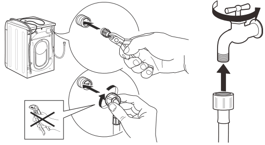 Whirlpool FWEB9503BS Front Load Washer - cleaning the mesh 4