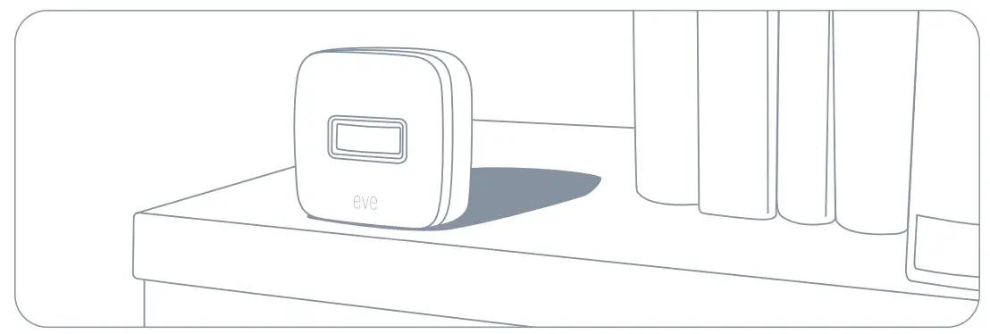 eve 10027806 Motion Wireless Motion Sensor User - good spot