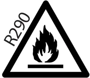 Flammable Warning Icon