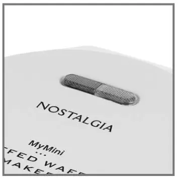 NOSTALGIA MSW5IVY 5-Inch Stuffed Waffle Maker - Prepare your ingredients while the appliance is preheating