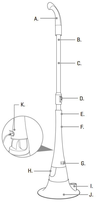 SHARPER IMAGE Ultimate Cordless Power Scrubber - figure 2