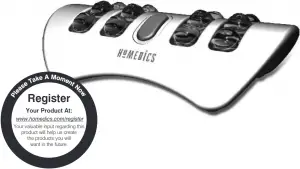 Homedics FMV-200 Dual Foot Massager