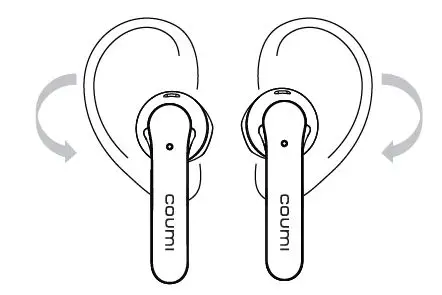 coumi TWS-834A Wireless Bluetooth Earbuds fig5