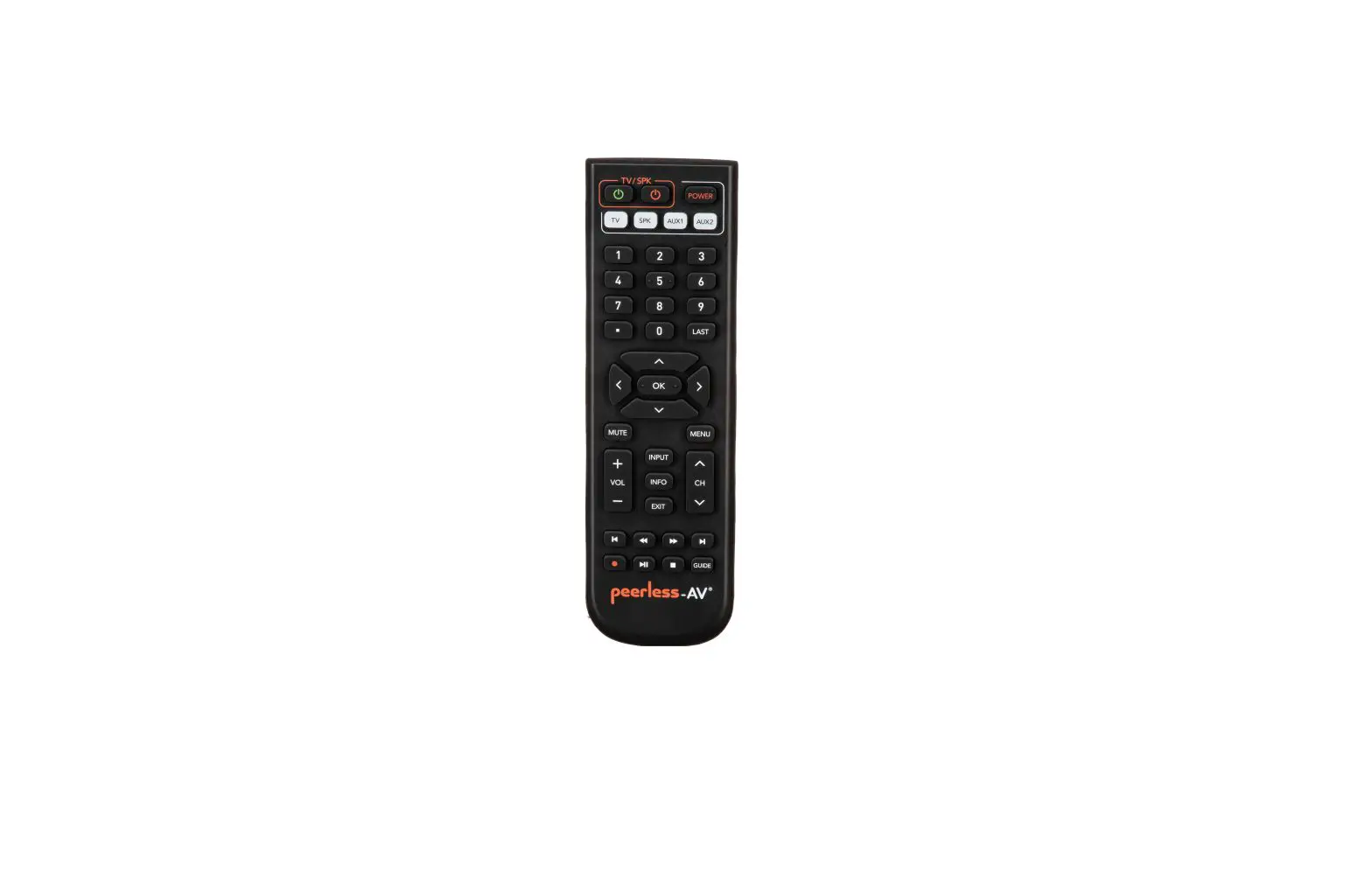 Peerless-av Accd-rem02 Outdoor Rated Learning Remote User Guide Peerless-av Accd-rem02 Outdoor Rated Learning Remote User Guide