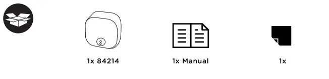 DiO 84214 150m Stylish Wireless Chime Receiver with Battery fig1