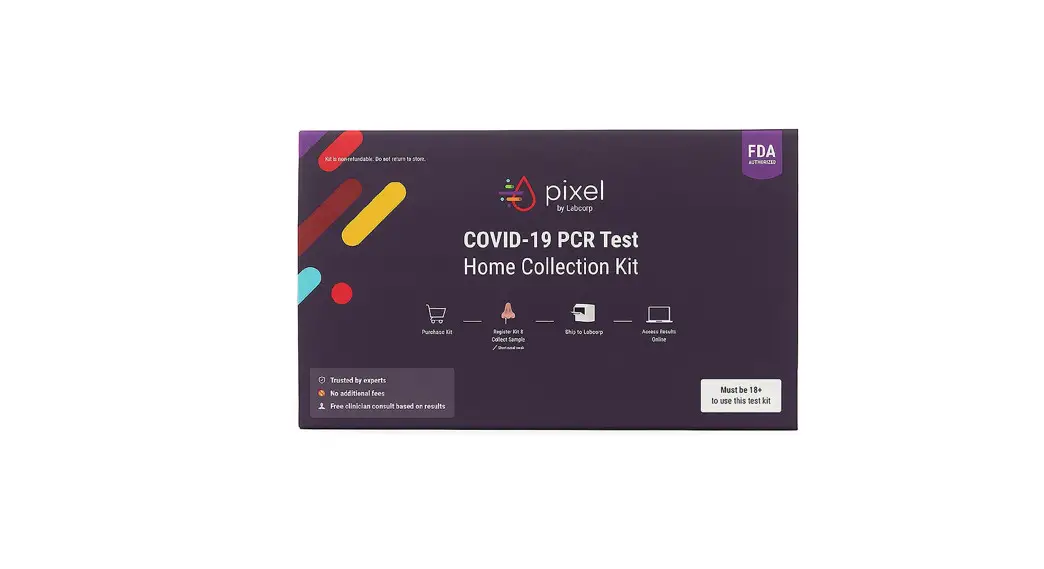 Labcorp Covid-19 + Flu Test Home Collection Kit Instruction Manual