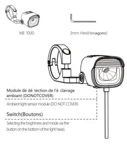MAGICSHINE ME 1000 e-Bike Headlight - warning 2