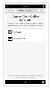 Purism LIBREM 5 mobile phone - Online Accounts