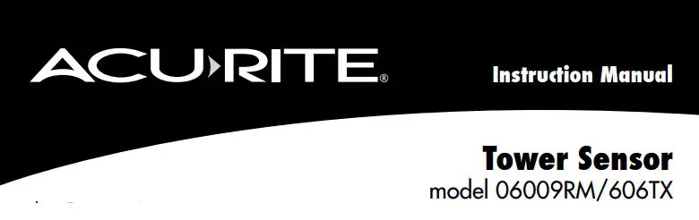 ACCURITE Wireless - Instruction Manual