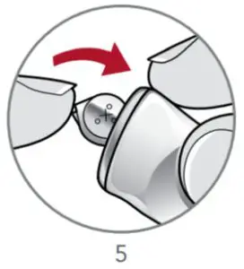 Starkey Evolv AI CIC NW Non Wireless Hearing Aids - Batteries 3