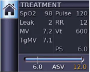 Viewing the treatment screens