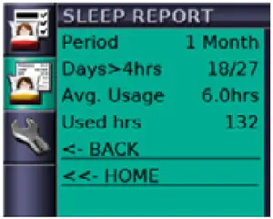 Viewing the Info menu
