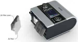 Replacing the air filter