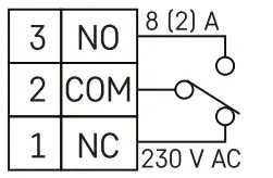 EMOS P5607 Thermostat - Wiring Diagram