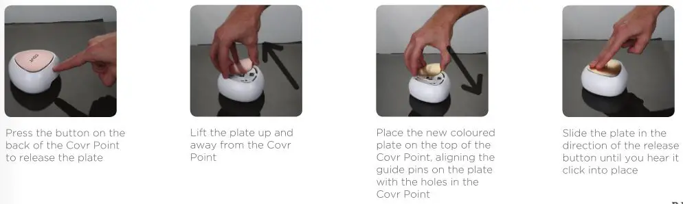 D-Link Seamless Wi-Fi System - How to change the coloured plates