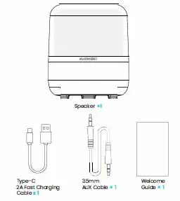 Dongguan Jin Wen Hua Digital Technology L16 Beat Driven Light Show 50W Bluetooth Speaker fig 1