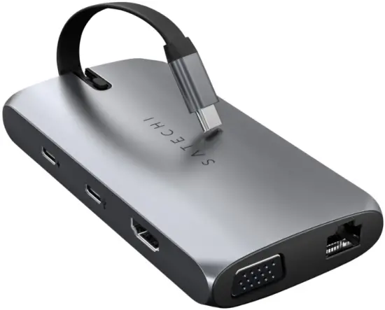 SATECHI 883275 USB-C On-The-Go Multiport Adapter