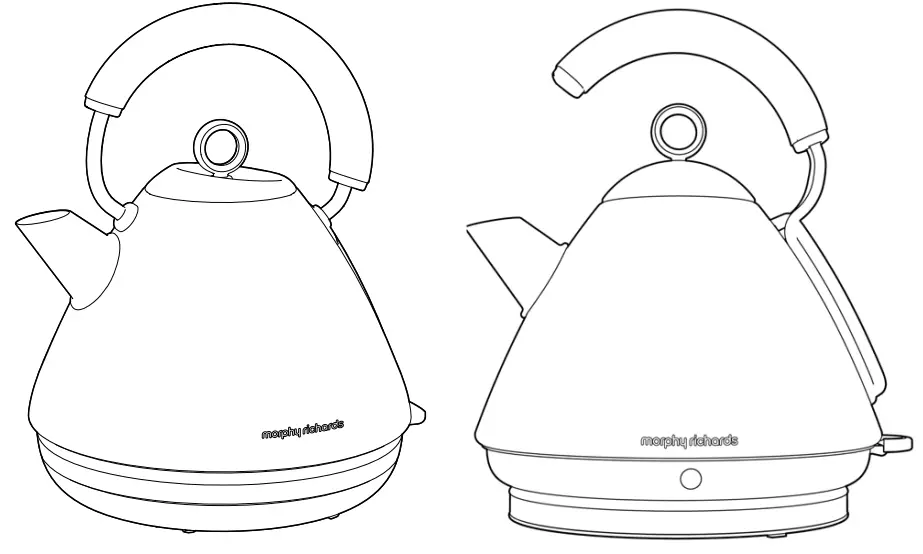 morphy richards Accents 102105 Traditional Kettle -