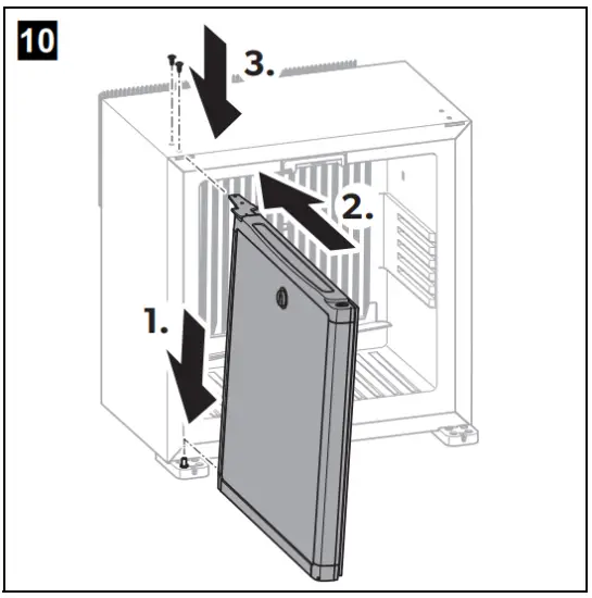 Changing the decorative plate