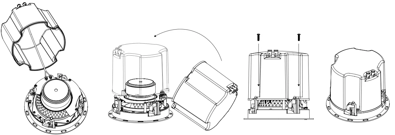 MARTIN LOGAN M C 4 InCeiling Speaker - diagram 8