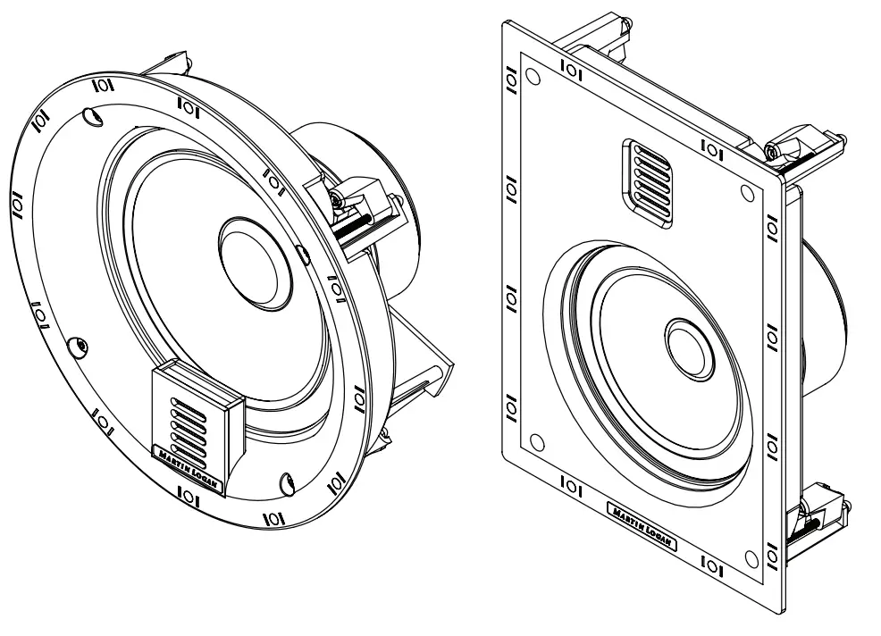 MARTIN LOGAN M C 4 InCeiling Speaker