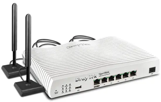 DrayTek Vigor2866 Series G.Fast Security Firewall