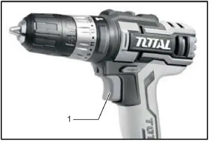 TOTAL TOOLS TOL1200215 Cordless Impact Drill 5