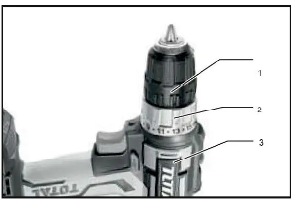 TOTAL TOOLS TOL1200215 Cordless Impact Drill 9
