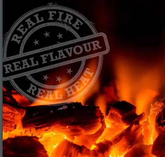 OZpig Oven-Smoker Owner's fire