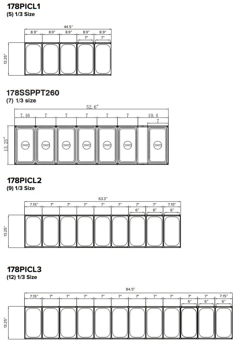 AVANTCO REFRIGERATION 178SSPPT1 Commercial Refrigerator and Freezer - fig 2