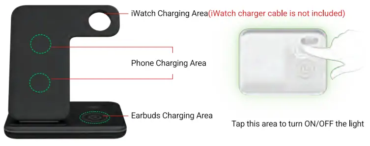 Guanyu GY Z5C Series Wireless Charging Stand - fig3
