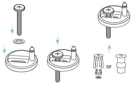 TOILET SEAT INSTALLATION FIGURE 2