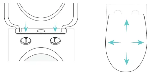 TOILET SEAT INSTALLATION FIGURE 5