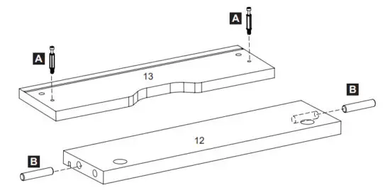 DEVAISE ASNG010 Wood 5 Drawer Storage Cabinet - REMARK 14