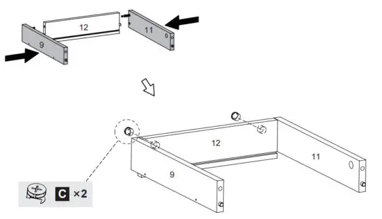 DEVAISE ASNG010 Wood 5 Drawer Storage Cabinet - REMARK 15