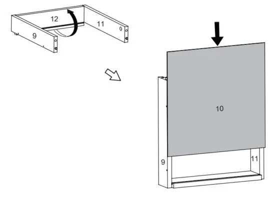 DEVAISE ASNG010 Wood 5 Drawer Storage Cabinet - REMARK 16