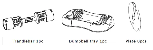 COSTWAY-FH10049-Adjustable-Dumbbell -FIG 2