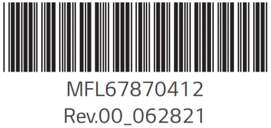 LG LZ-H100GBA4 ERV Heat Recovery Ventilation System - BAr Code