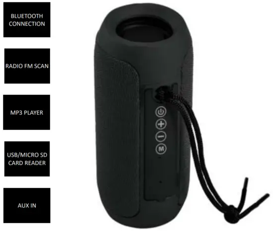 DIRENCE BTS 1211 Bluetooth Speaker