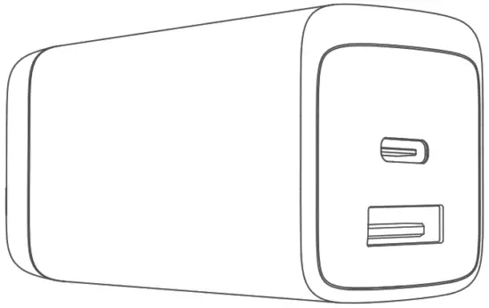 ANKER A2325 65W USB C 725 Ultra Compact Dual Port Foldable Travel Wall Charger