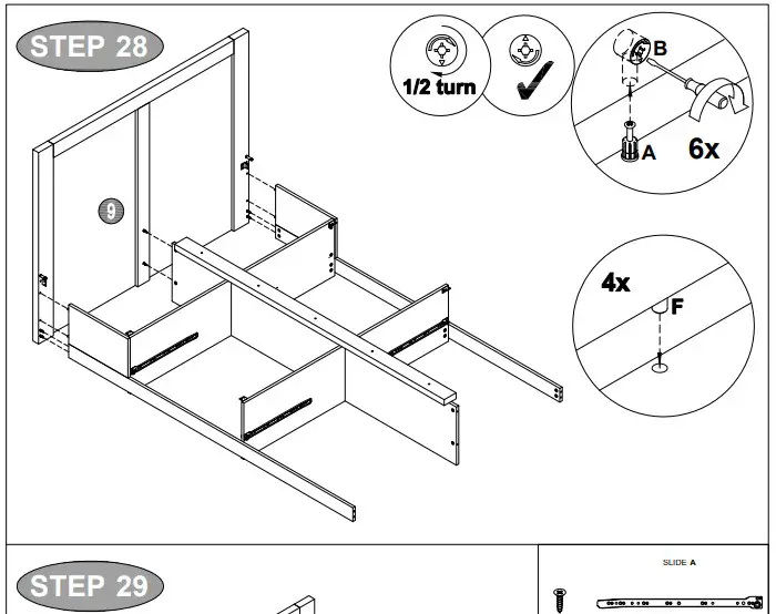A T HOME Tiverton Double storage HARDWAnRE hLIST