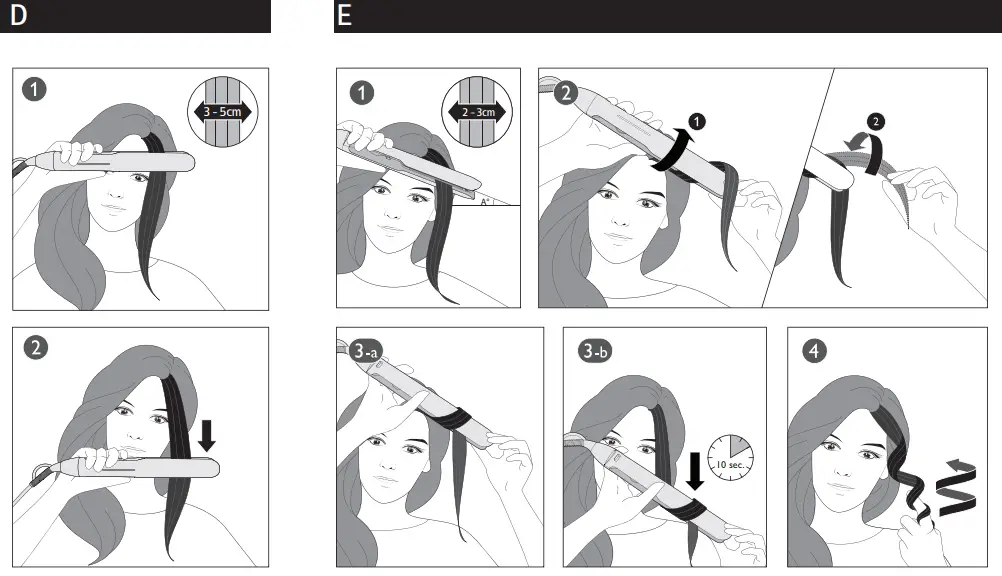 PHILIPS BHS732 7000 Series Hair Straightener - parts 3